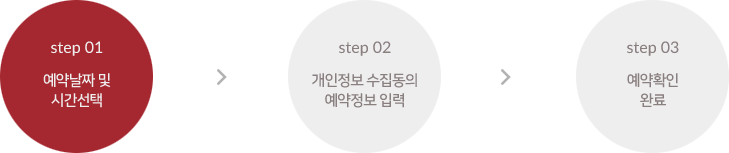 예약날짜 및 시간선택